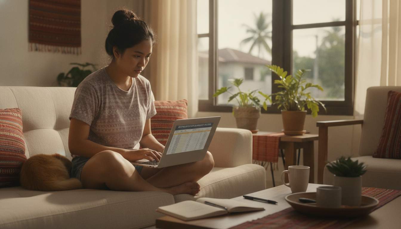 Smart Betting Techniques Philippine woman learning to bet